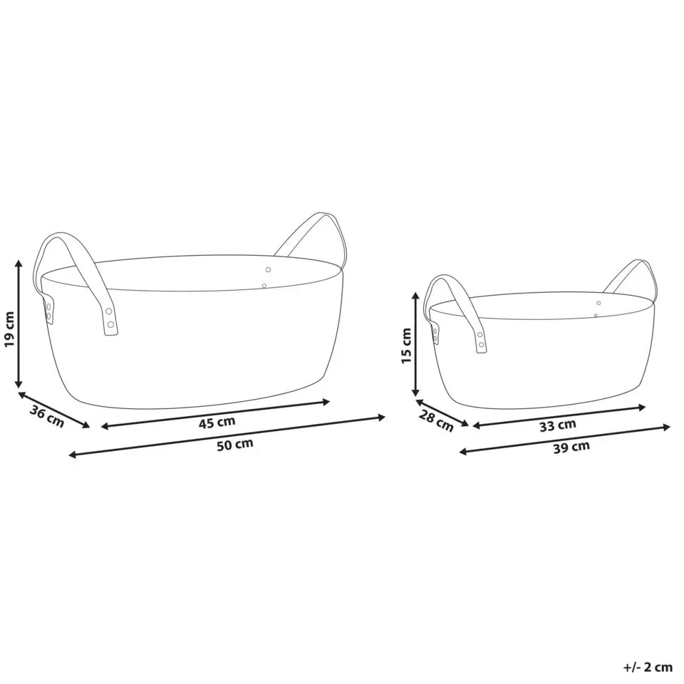 GISSAR - Manden set van 2 - Beige - Katoen