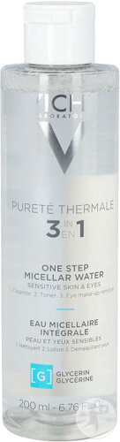 Vichy Pureté Eau Micellaire Peau Sensible Flacon 200ml