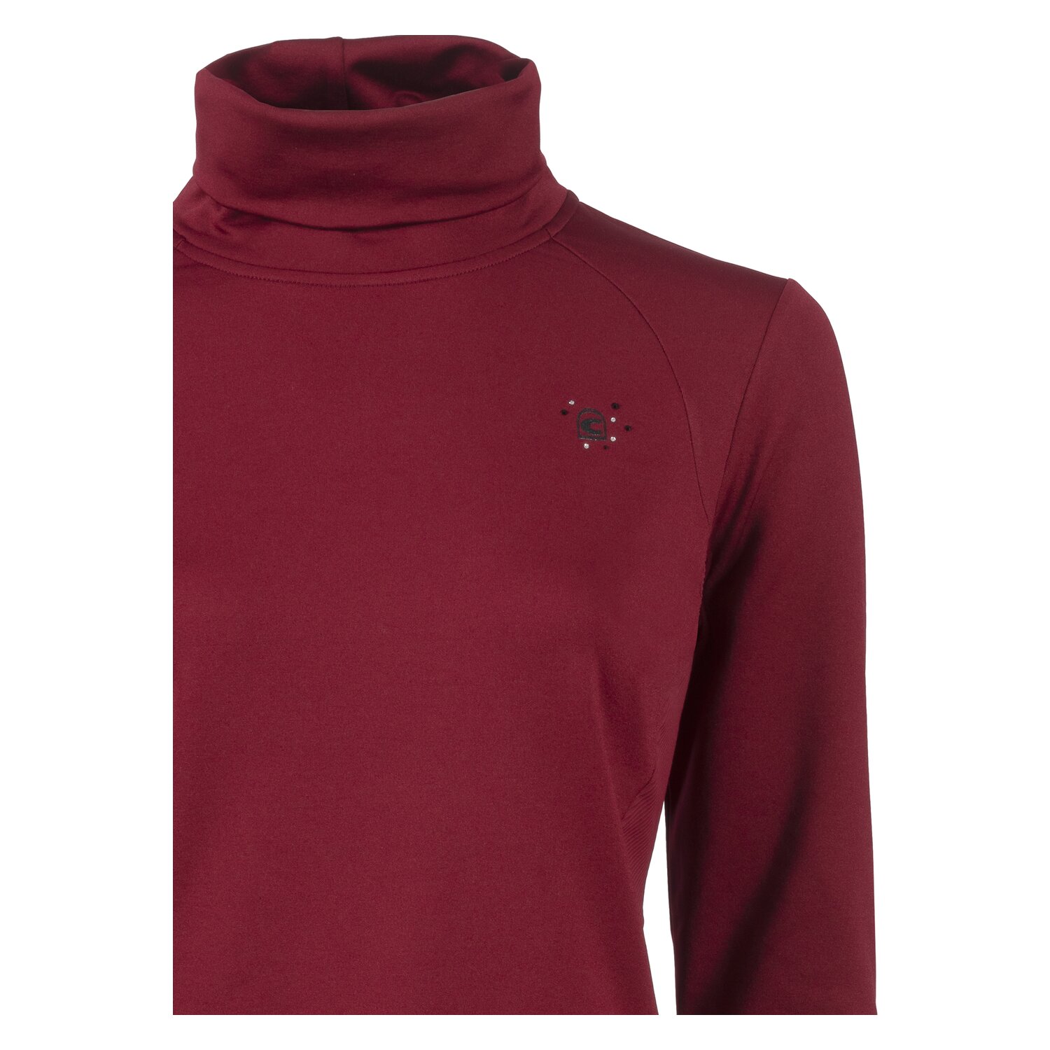 Cavallo Funktions-Rollkragenshirt CAVALGWYN - dark red