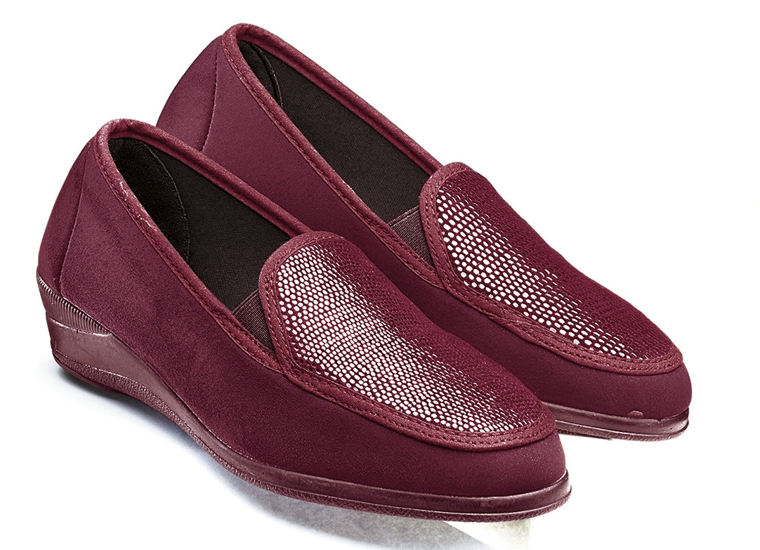 Bequem- Mokassin in eleganter Krokooptik