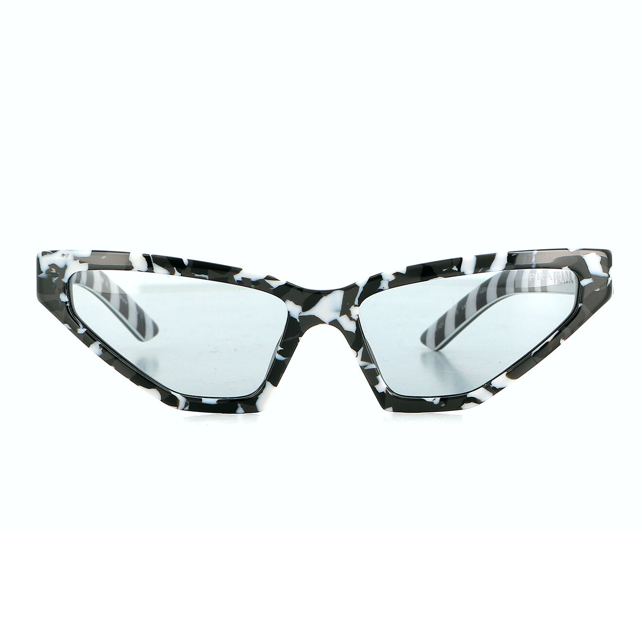 Prada Lunettes de soleil prada plastique noir/gris Parfait état - 15x15 cm