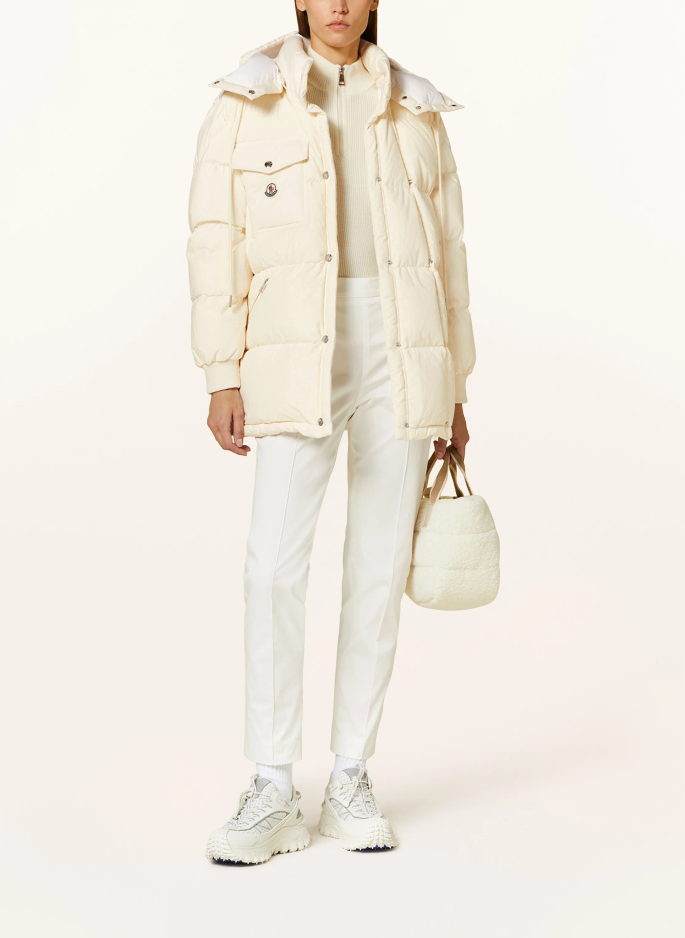 MONCLER Daunenjacke KARAKORUM COTTON mit abnehmbarer Kapuze