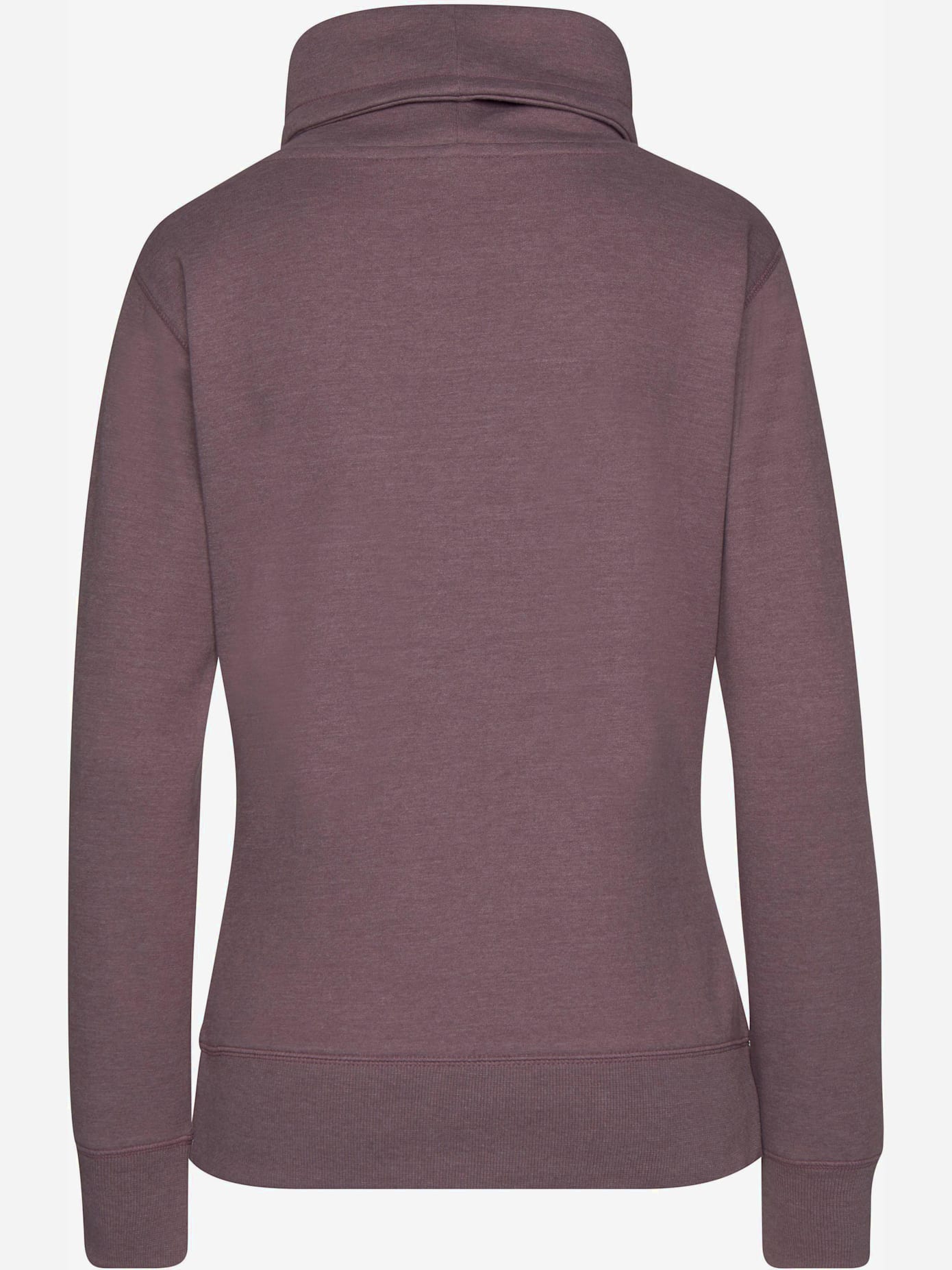 Sweatshirt long sweatshirt d'intérieur avec col à revers
