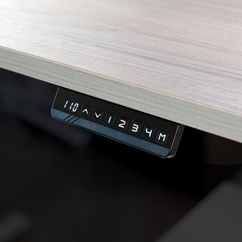 Bureau assis-debout Ecla Ergo Premium réglage électrique en hauteur à mémoire de position