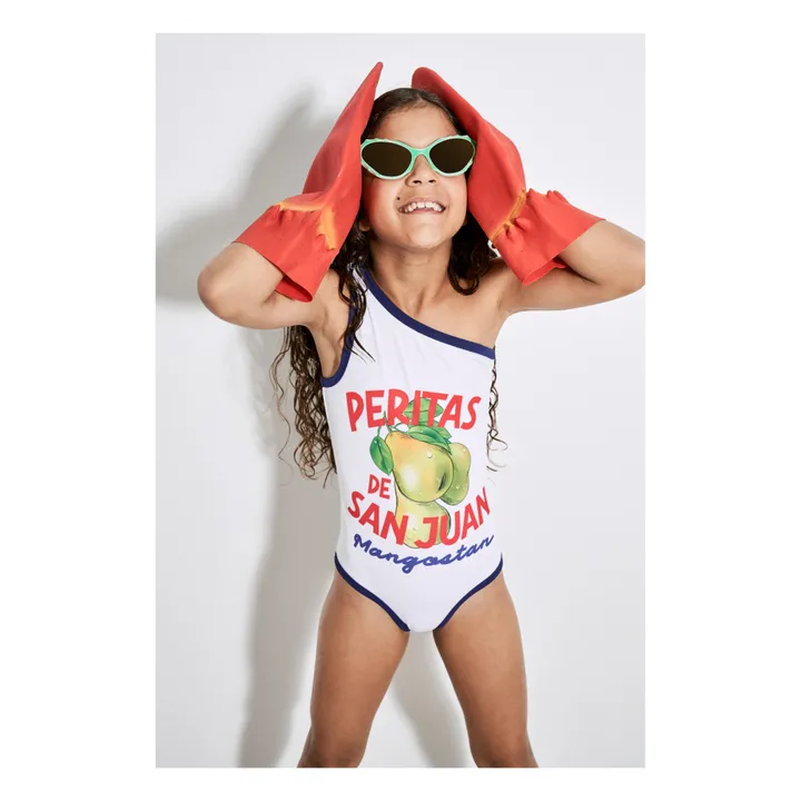 Maison Mangostan Maillot de Bain Peritas | Blanc