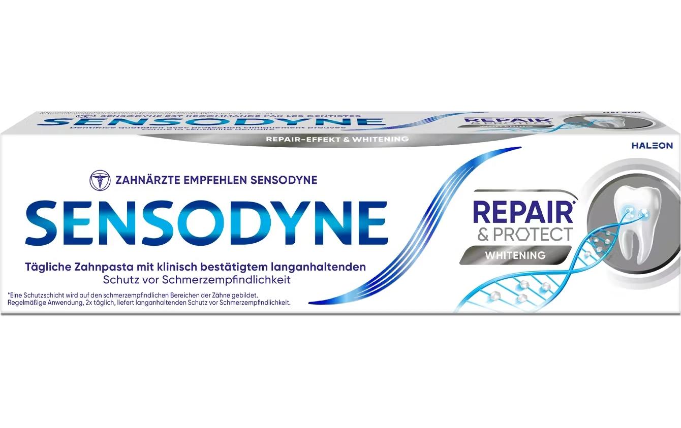 Zahnpasta Repair & Protect Whitening 75 mlReparierende und aufhellende Zahnpasta für schmerzempfindliche Zähne