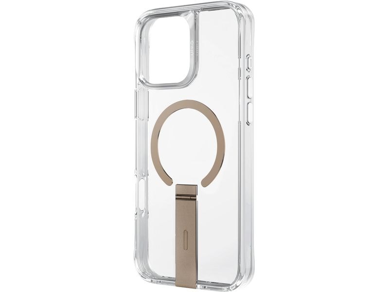 Uniq Back Cover Eleva Hybrid iPhone 16 Pro Taupe MagSafe-kompatible Schutzhülle für das Apple iPhone 16 Pro