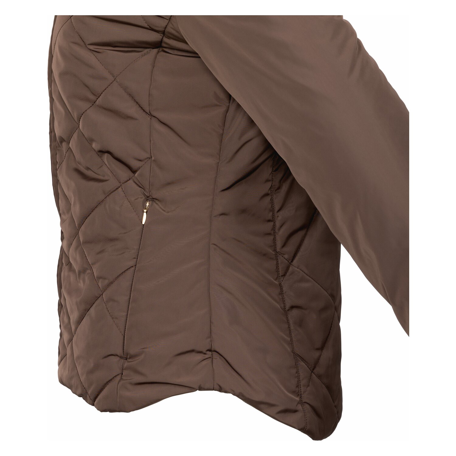 Cheval de Luxe Steppjacke Midlayer Chartres - chocolate