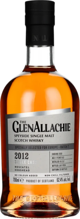 GLENALLACHIE 11 YEARS 2012 MOSCATEL CASK 70CL