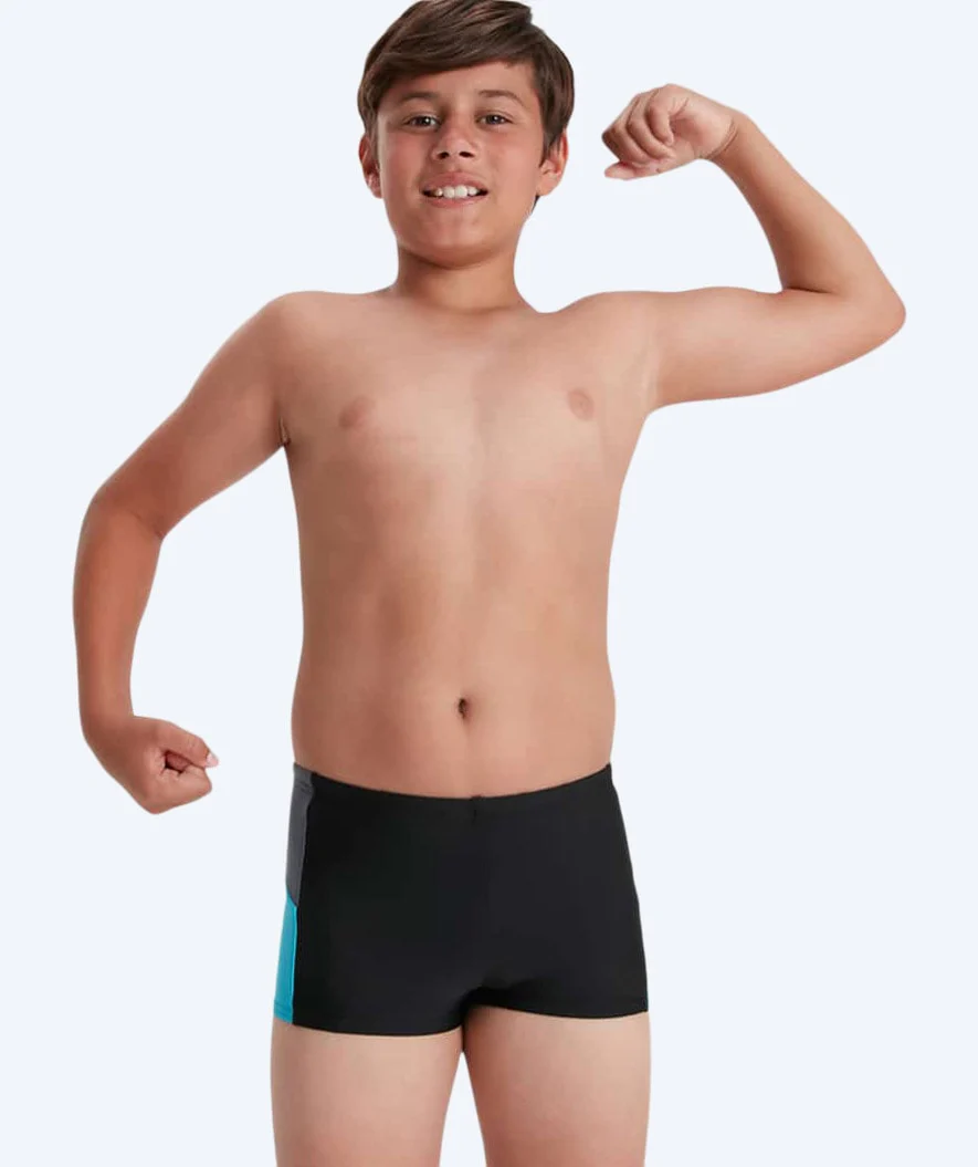 Speedo aquashorts til drenge - Dive - Sort/grå