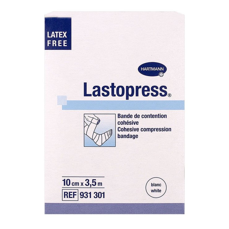 Lastopress bande de contention cohésive chair Hartmann x 10 cm x 3,5 m