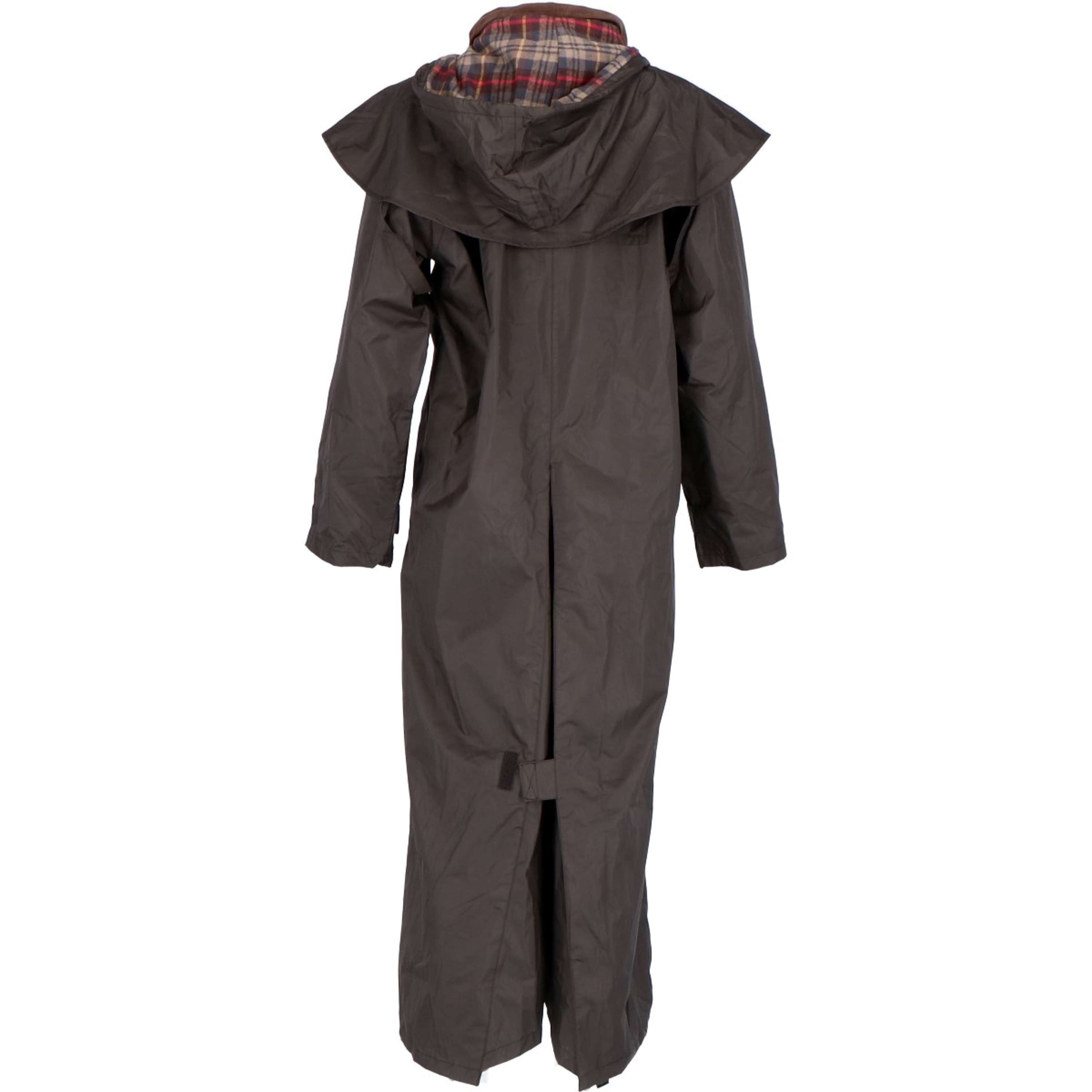 Scippis Black Roo Stockman Coat Bruin
