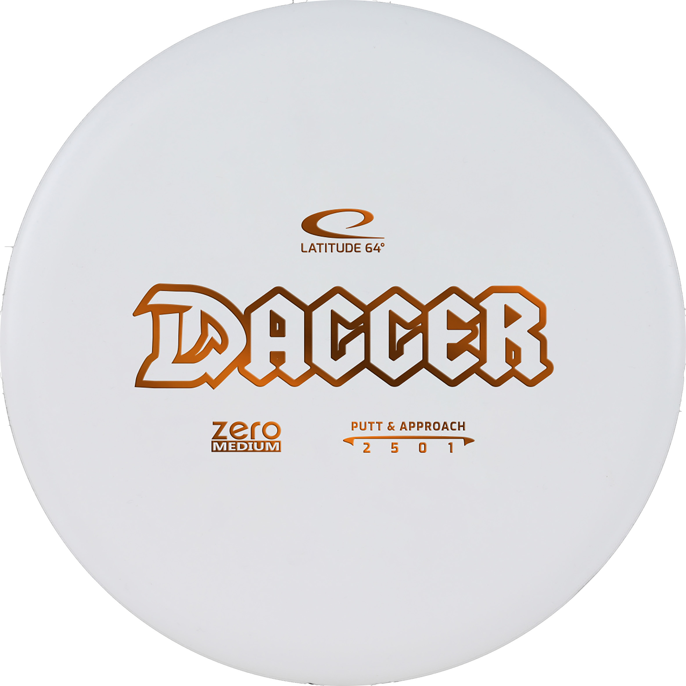Zero Medium Putter Dagger White
