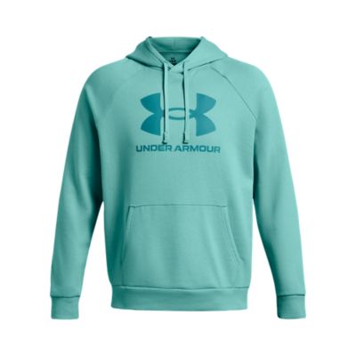 Under ArmourRival Fleece Logo Hoodie - türkis