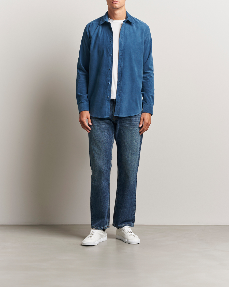 Samsøe Samsøe Liam Baby Cord Shirt Stellar Blue