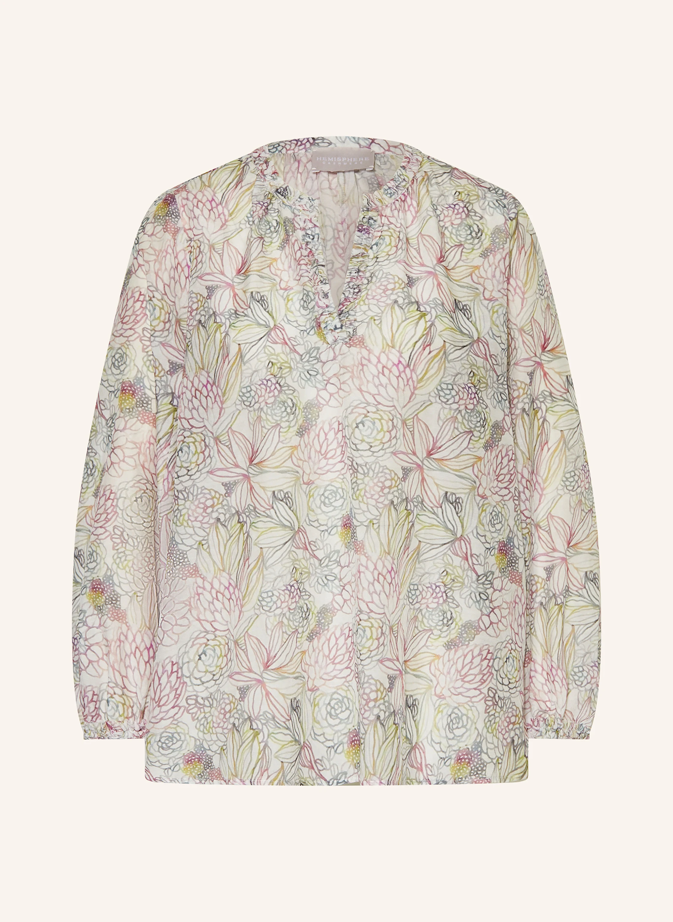 HEMISPHERE Blusenshirt LILKIA mit Seide