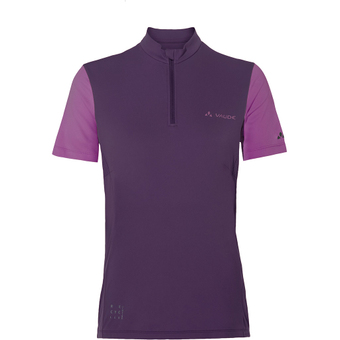 Vaude Matera HZ Kurzarmtrikot Eggplant Damen