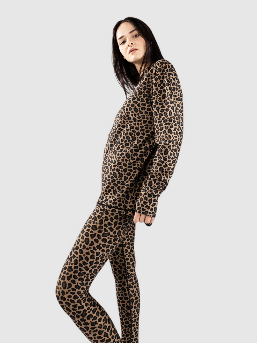Eivy Venture Base Layer Top leopard