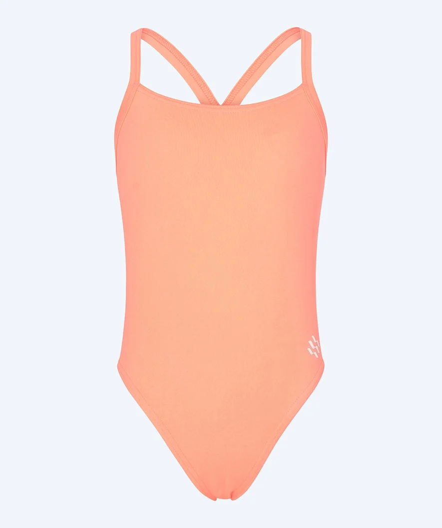 Watery badedragt til piger - Freestyler Solid - Coral