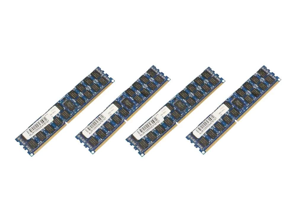 [OUTLET] - CoreParts - DDR3 - sæt - 32 GB: 4 x 8 GB - DIMM 240-pin - 1600 MHz / PC3-12800 - registreret - ECC