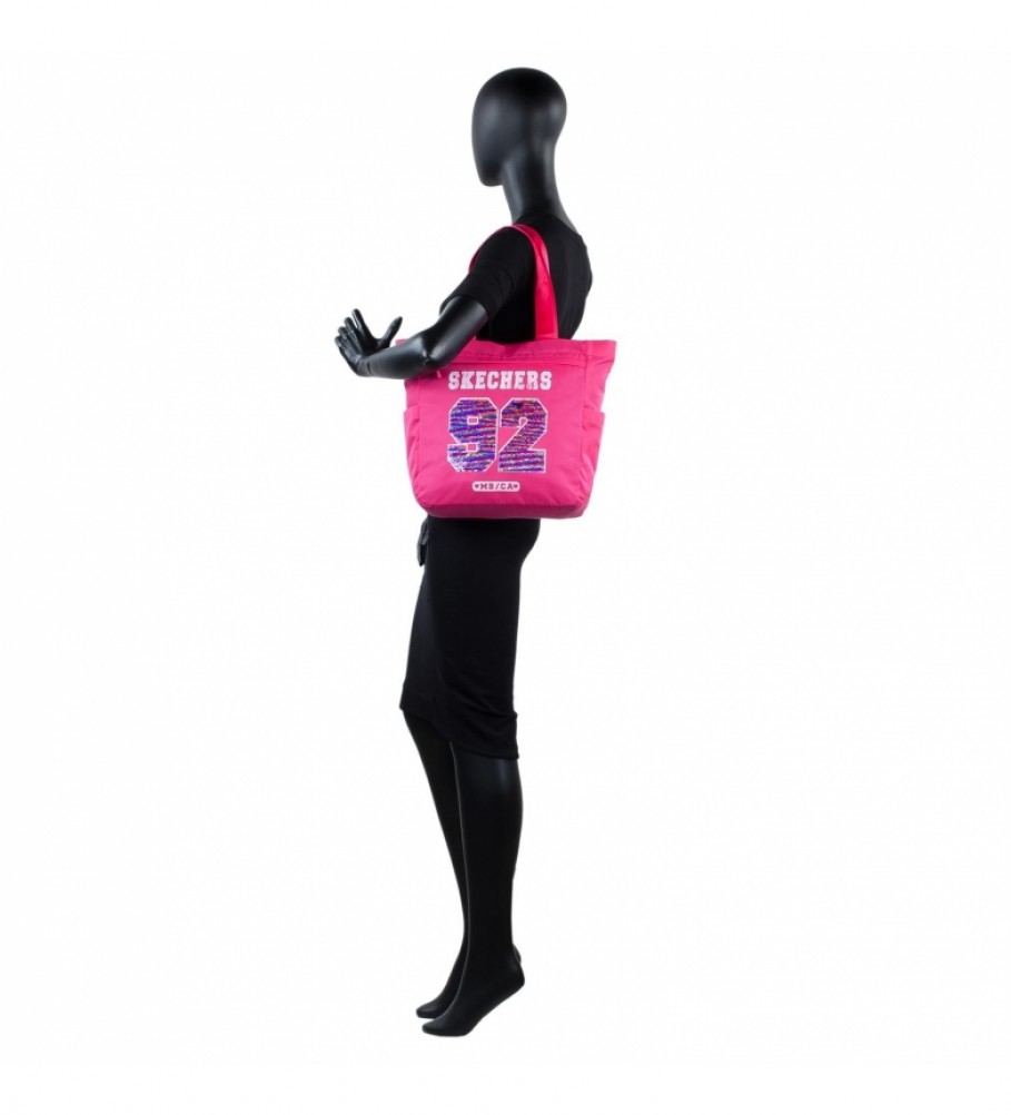 Bolsa Tote Feminina Skechers S899 Rosa - 30x33x12cm -