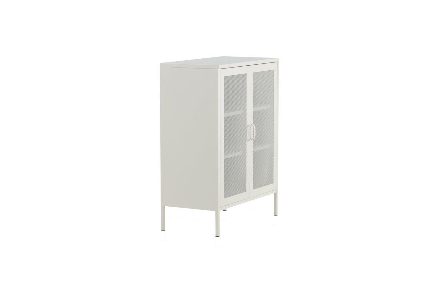 FjÃ´rd - Dressoir Wit Doors 40cm - Staal - Misha