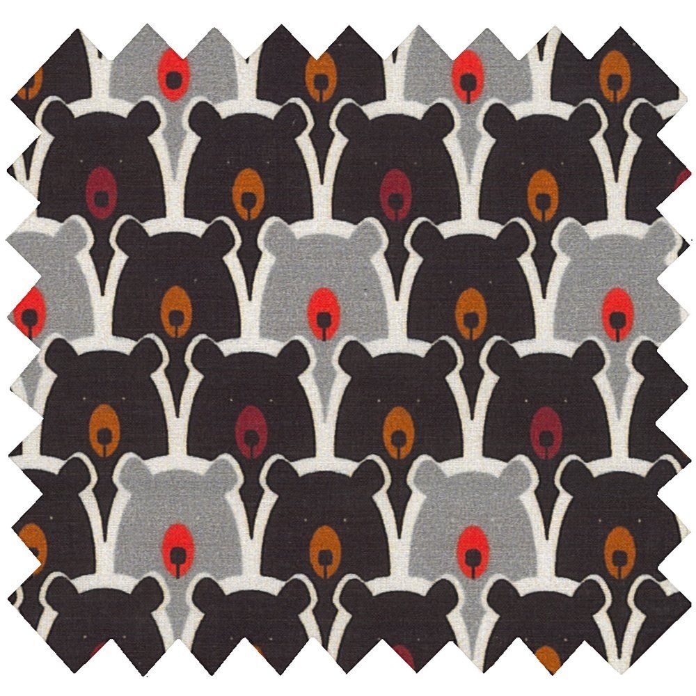 Coupon Tissu 50 Cm Ours Pop