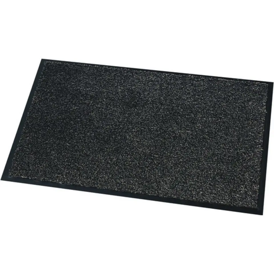 Wicotex Deurmat Moorea - droogloopmat - antraciet grijs - 60x40cm