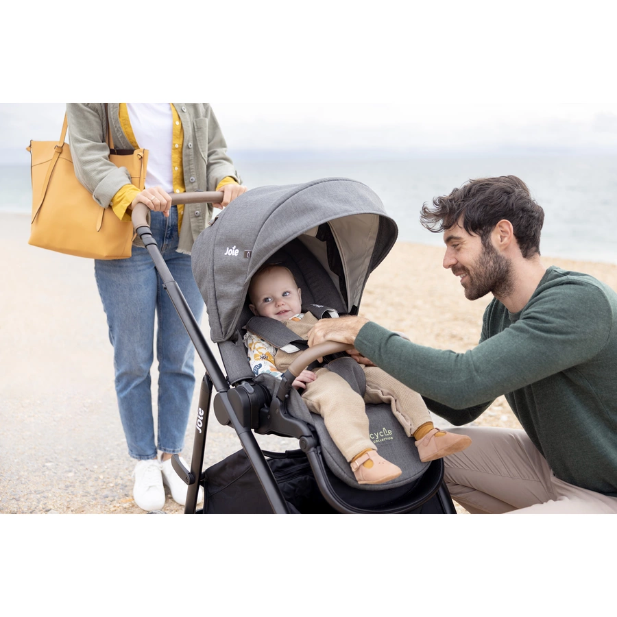 Joie cycle Versatrax Trio Kinderwagen Set Shell Gray