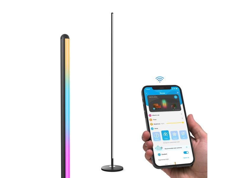 Govee Stehleuchte Smart Corner, RGBICW Eckstehlampe