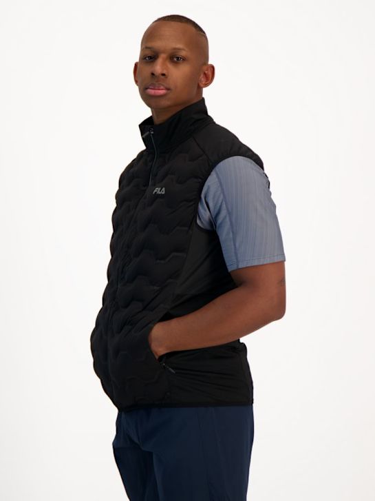 FILA Weste Schwarz