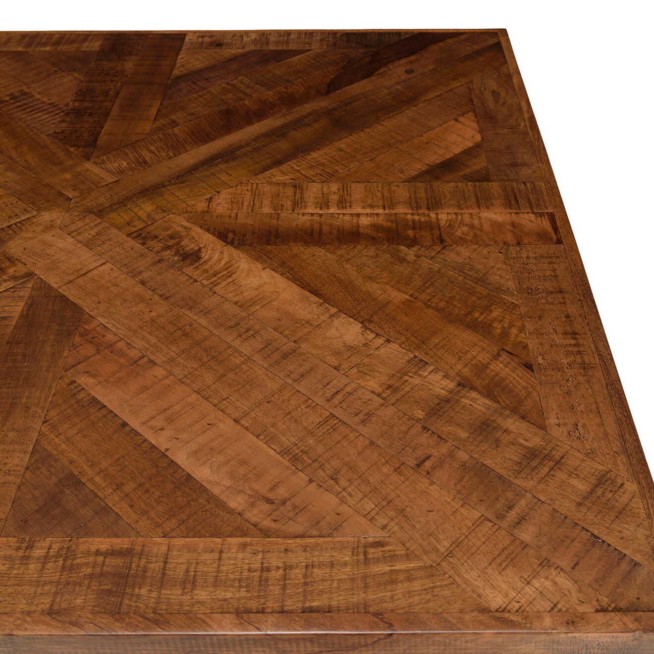 Macabane Table à manger rectangulaire bois recyclé Kiara bois - 220x100x78 cm