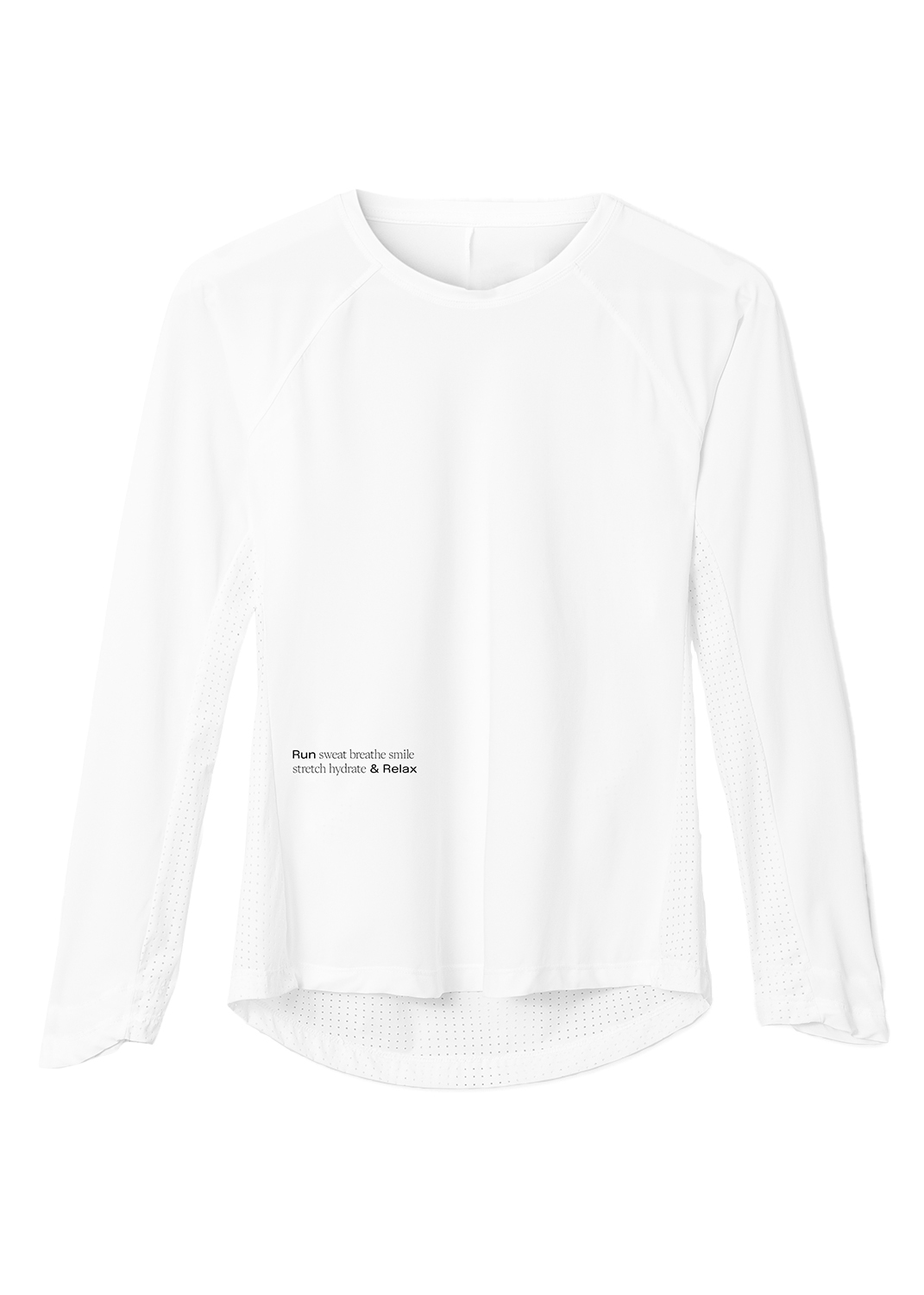 Airflow Longsleeve Dame 103/Pure White