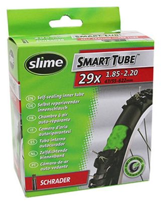 CHAMBRE A AIR VELO 29 x 1.75-2.25 SLIME VALVE STANDARD AVEC LIQUIDE ANTI-CREVAISON