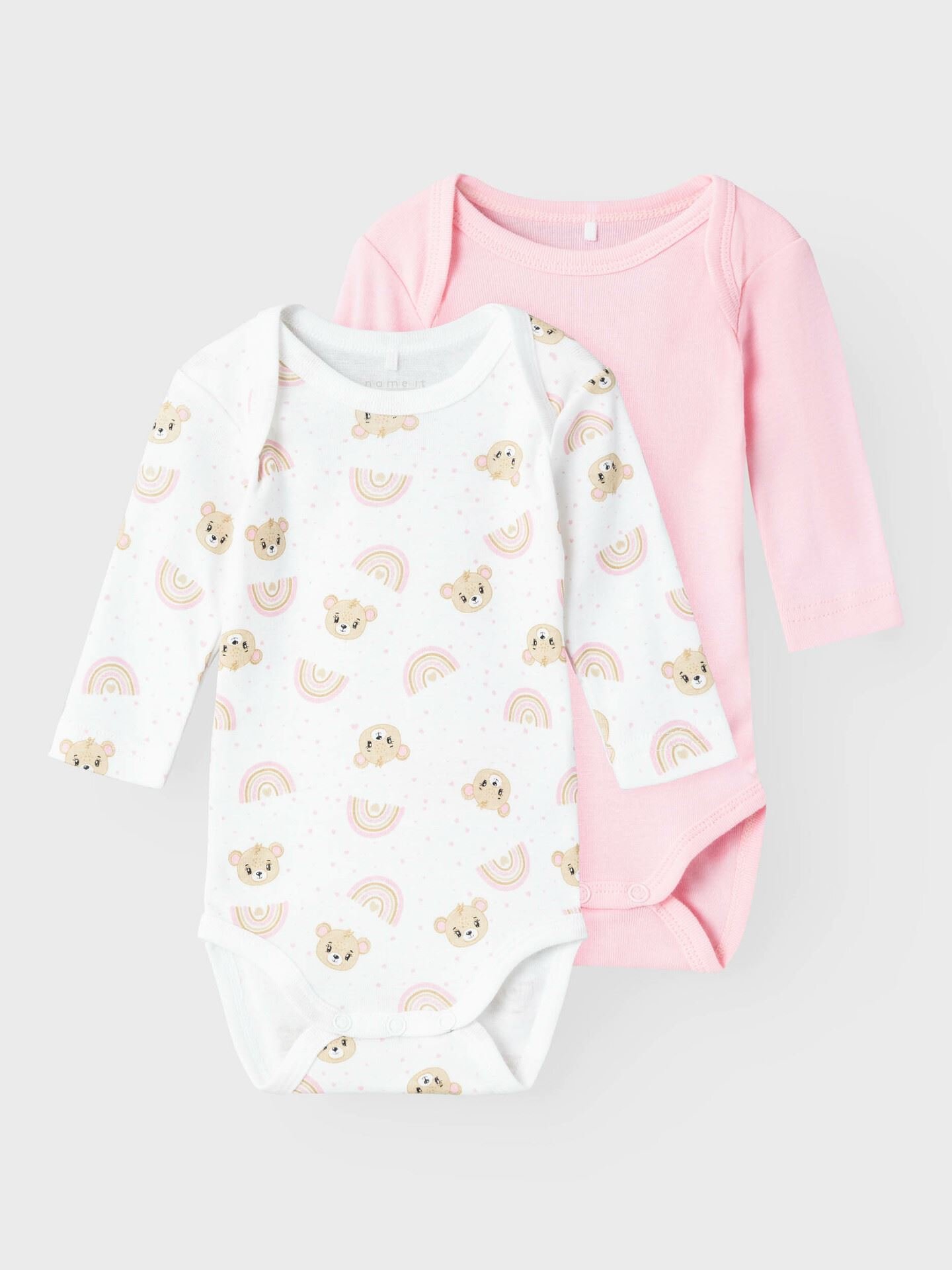 Body 2-Pack Long Sleeve Orchid Pink Teddy