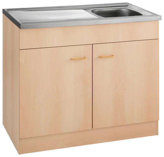 KOCHSTATION Spülenschrank »KS-Elster« Breite 100 cm
