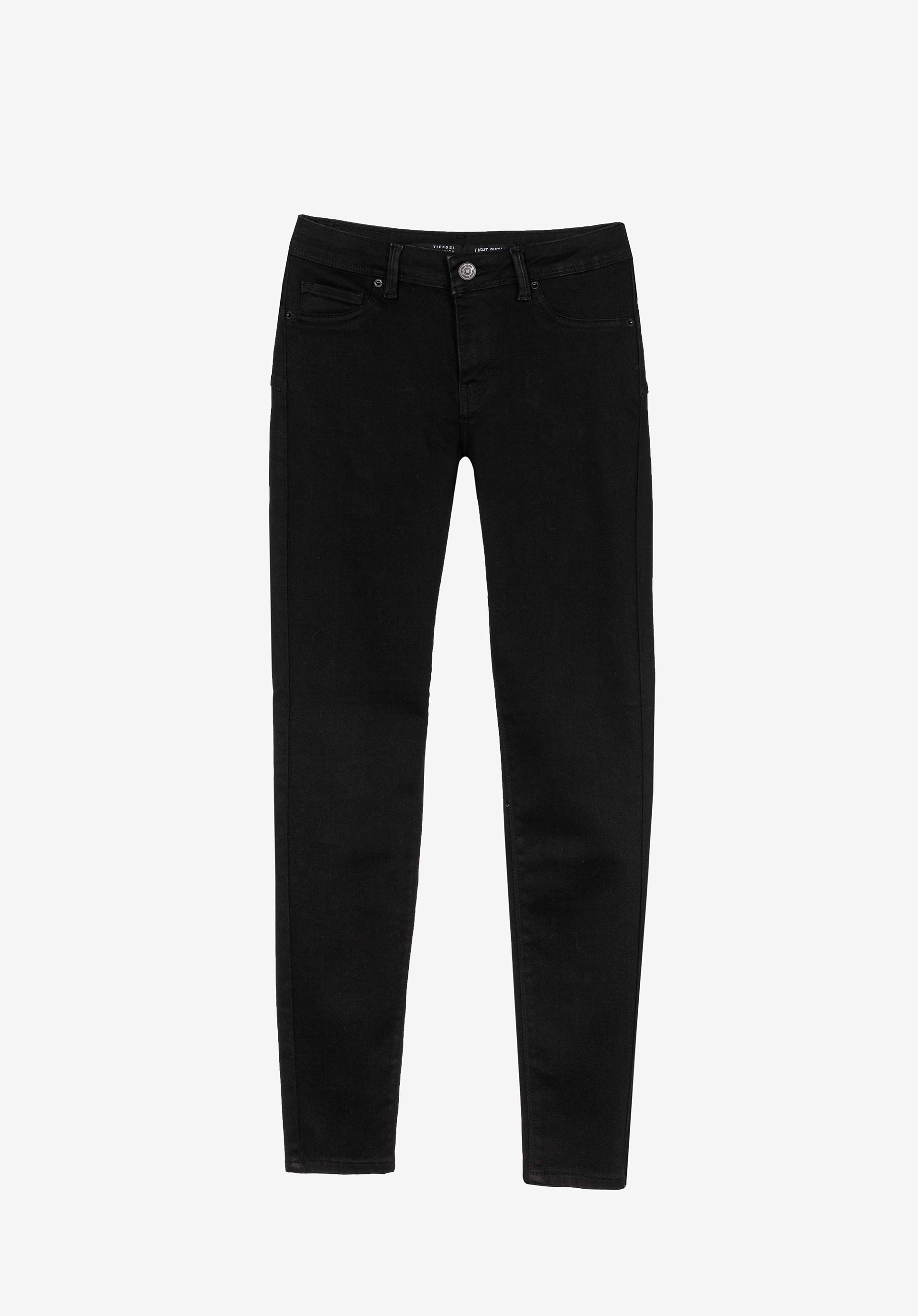 Jeans Light Push-up Skinny Cintura Média