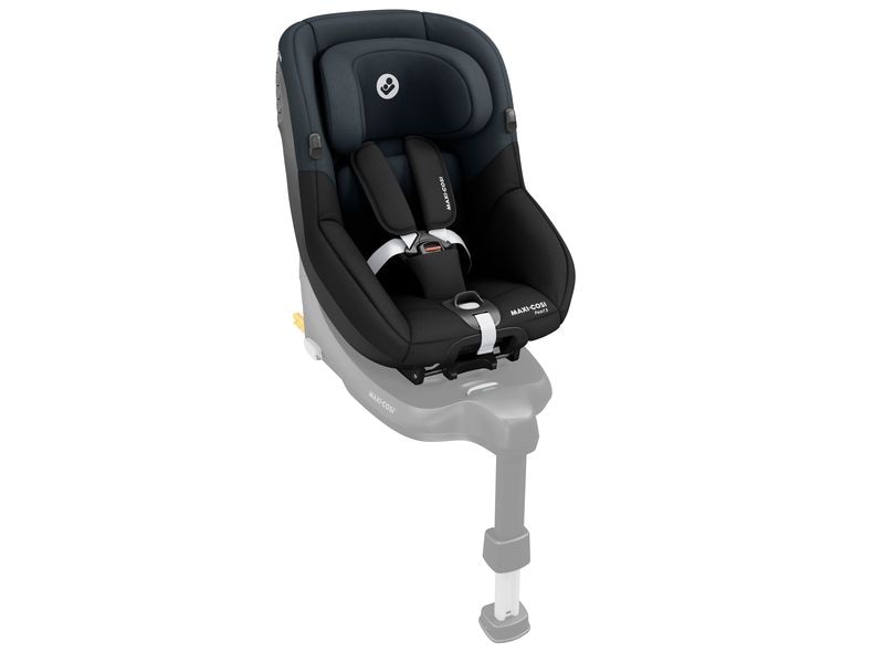 MAXI-COSI Kindersitz Reboarder Pearl S Tonal Black Kinderautositz Gruppe 0, 1