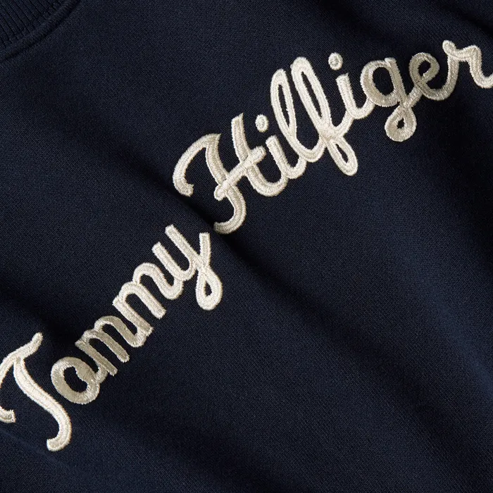 Tommy Hilfiger MDRN Regular Script Logo Crew Sweater Dames