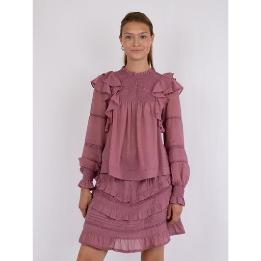 Neo Noir Sarna S Voile Bluse, Evening Rose, 40