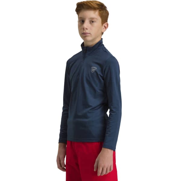 Sweat polaire ROSSIGNOL BOY 1/2 ZIP WARM STRETCH DARK NAVY