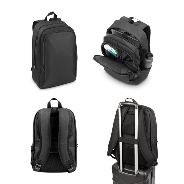 hi!dea 92378 - Sac à dos pour ordinateur portable en polyester recyclé haute densité 600D