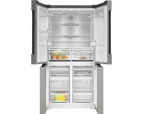 French Door koel-vriescombinatie Bosch KFN96APEA BxHxD 91 x 183 x 73,1 cm Koelgedeelte 405 l Vriesgedeelte 200 l