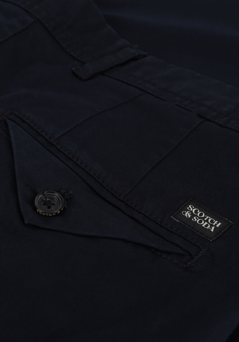 SCOTCH & SODA donkerblauwe scotch & soda chino stuart regular slim-fit