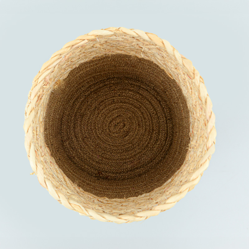 Panier de rangement 'Vahina' rond