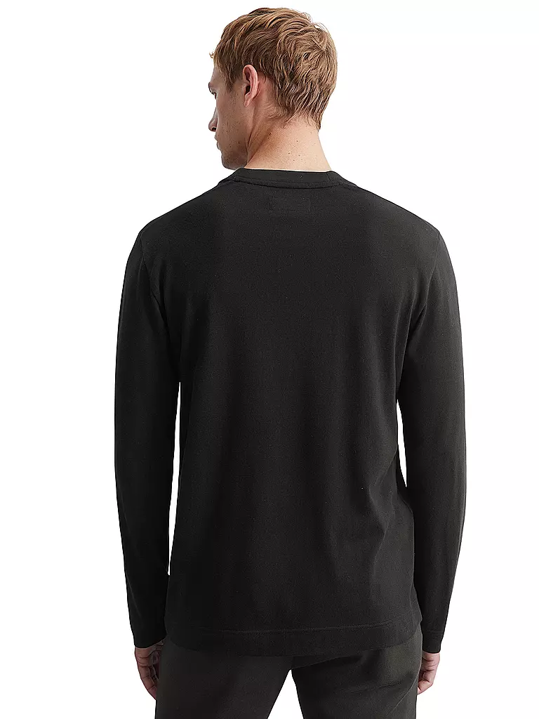 MARC O'POLO Langarmshirt  schwarz