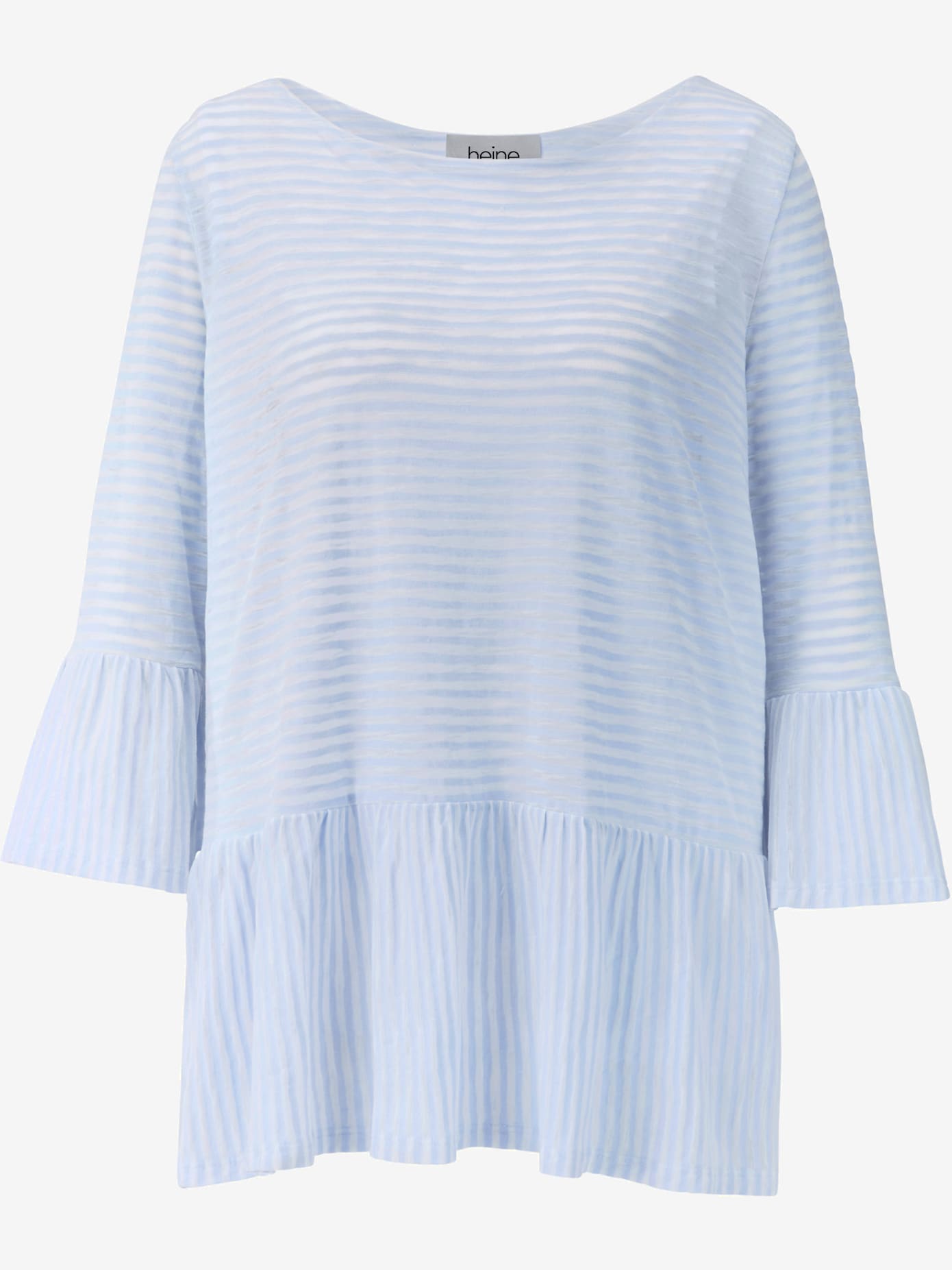 Shirt look tendance avec volants