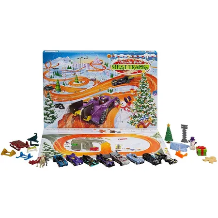 Hot Wheels Adventskalender für Sammler und Kinder ab 3 Jahren