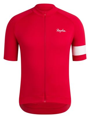 Maillot Manches Courtes Rapha Core Rouge