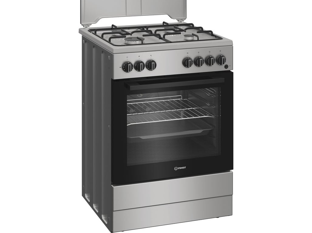 FOGÃO A GÁS NATURAL INDESIT I6G3PMS INOX 60CM